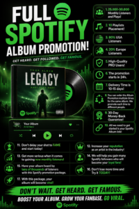 Spotify Album Promotion