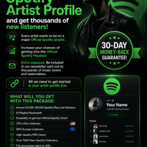 Spotify Artist Profile Promotion
