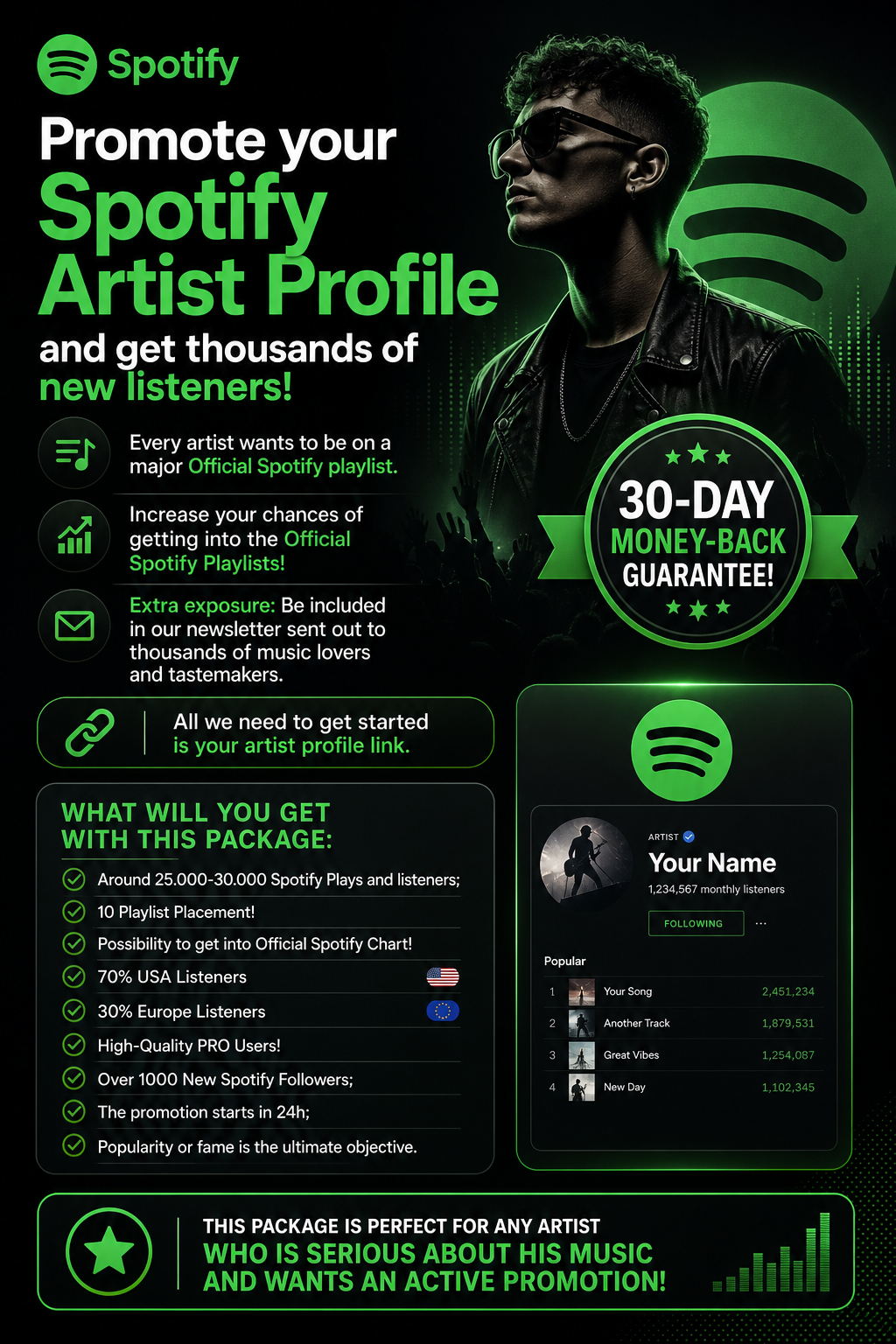 Spotify Artist Profile Promotion
